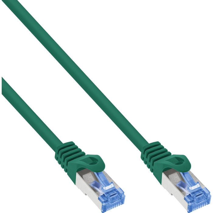 Inline® Patch Cable, Cat.6a, S/Ftp, Tpe (Lszh), Cca, Green, 2m