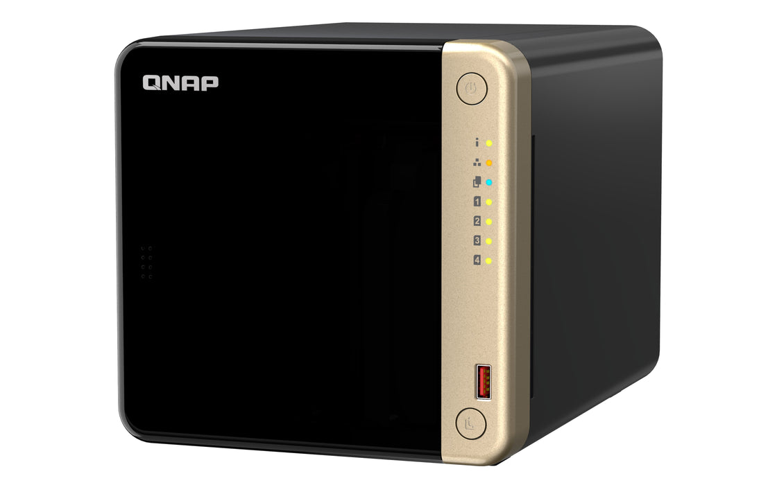 EAN 4711103082324 - QNAP TS-464 NAS Torre Intel® Celeron® N5095 8 GB DDR4 0 TB QNAP QTS Negro imagen 5