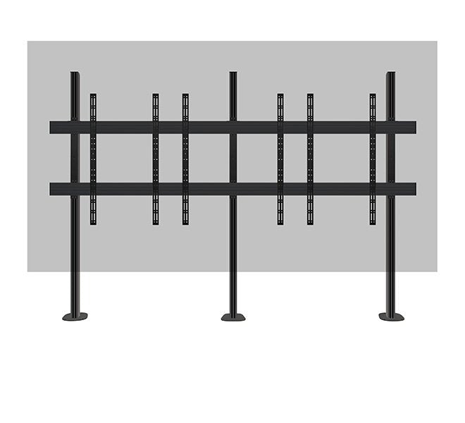 B-Tech Rail Mounting Bracket Para Bt8390 19mm Wandabstand