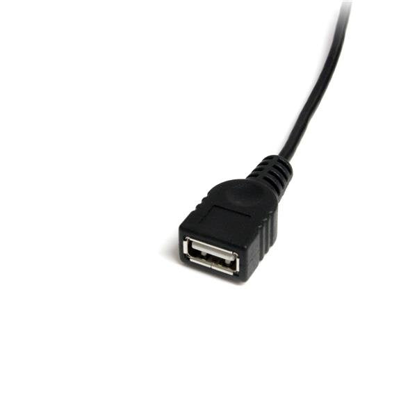 EAN 0065030842907 - StarTech.com USBMUSBFM1 cable USB 0,3 m Mini-USB B 0,48 Gbit/s Negro imagen 3