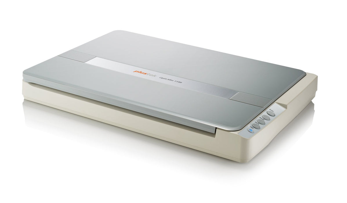 EAN 0783064286220 - Plustek OpticSlim 1180 Escáner de cama plana 1200 x 1200 DPI A3 Plata, Blanco imagen 1