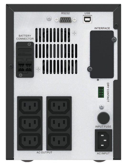 Sai Apc Smv1000cai Easy Ups Smv 1000va 700w 230v 6xiec Pantalla Lcd
