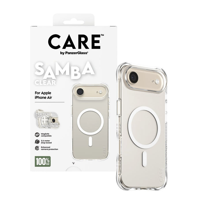 EAN 5715685027048 - PanzerGlass CARE™ by ® Samba Case Transparent w. White MagSafe iPhone Air funda para teléfono móvil Trans imagen 5