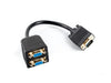 EAN 5901969408836 - Lanberg AD-0020-BK cable VGA 0,2 m VGA (D-Sub) 2 x VGA (D-Sub) Negro imagen 1