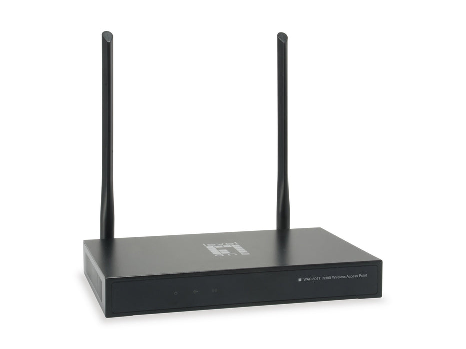 EAN 4015867200407 - LevelOne WAP-6017 punto de acceso inalámbrico 300 Mbit/s Negro imagen 1