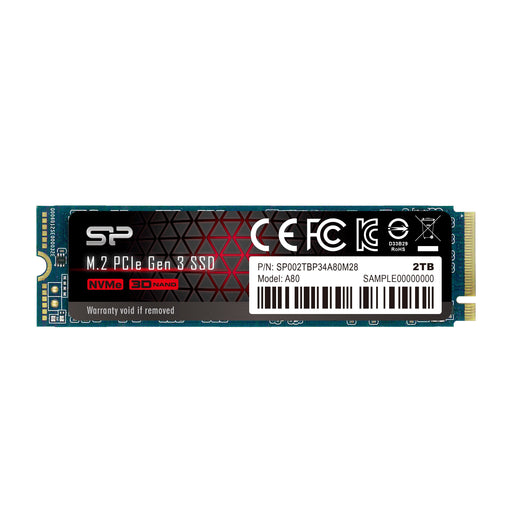 EAN 4713436127147 - Silicon Power P34A80 2 TB M.2 PCI Express 3.0 NVMe SLC imagen 1