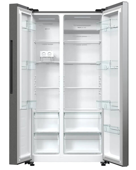 EAN 3838782684449 - Gorenje NRR9185EAXL nevera puerta lado a lado Independiente 550 L Gris imagen 6
