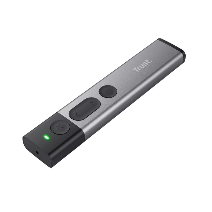 EAN 8713439233339 - Trust Kazun apuntador inalámbricos RF Aluminio, Negro imagen 3