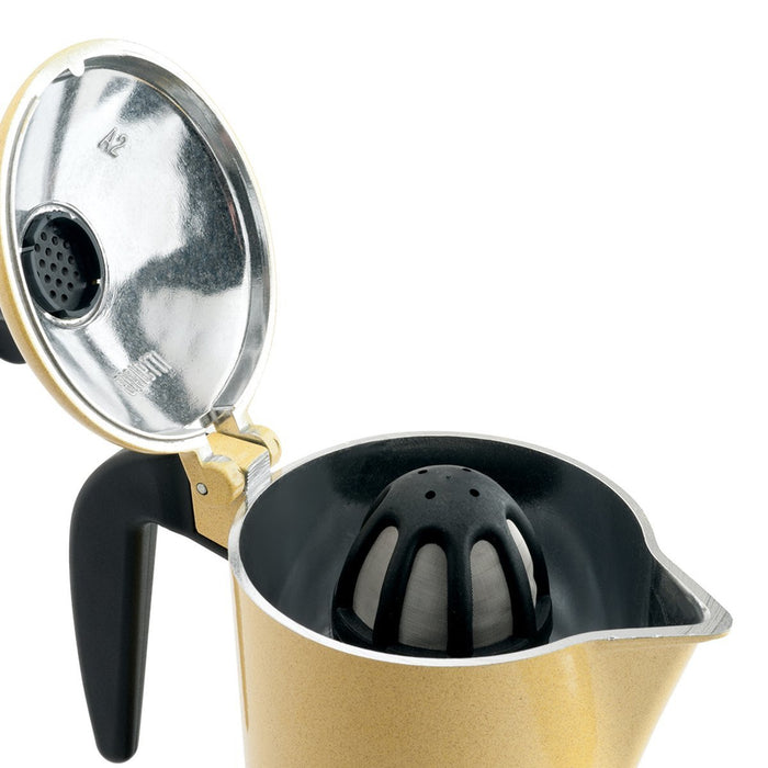EAN 8006363023283 - Bialetti Orzo Express Cafetera italiana Negro, Amarillo imagen 2