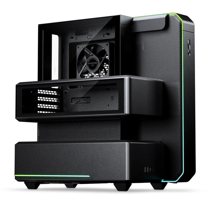 Caja Semitorre Atx Phanteks Ex5 Rgb (Negro)