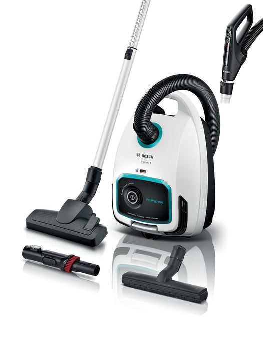 EAN 4242005227846 - Bosch Serie 6 BGL6HYG1 aspiradora 4,5 L Aspiradora cilíndrica Secar 600 W Bolsa para el polvo imagen 1