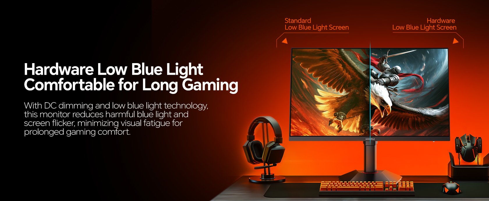 Koorui G2741l 4k Uhd Gaming Monitor 68,6 Cm (27 Zoll)