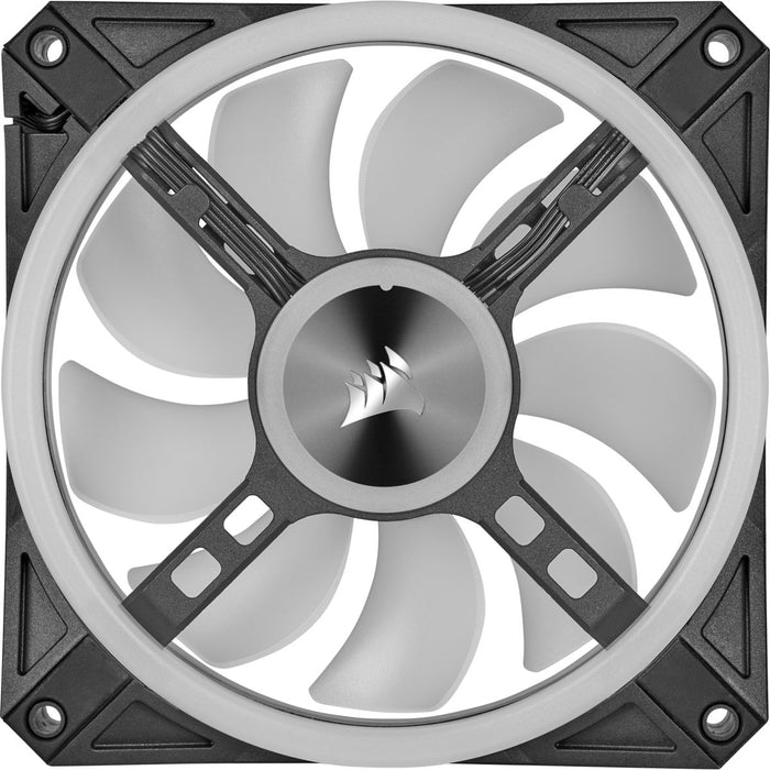 EAN 0840006611707 - Corsair iCUE QL140 RGB Carcasa del ordenador Ventilador 14 cm Negro, Gris imagen 8