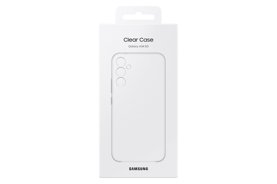 Samsung Ef-Qa346 Funda Para Galaxy A34  (6.6") Transparente