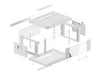 EAN 5901969403022 - Lanberg WF01-6404-10S armario rack 4U Bastidor de pared Gris imagen 7