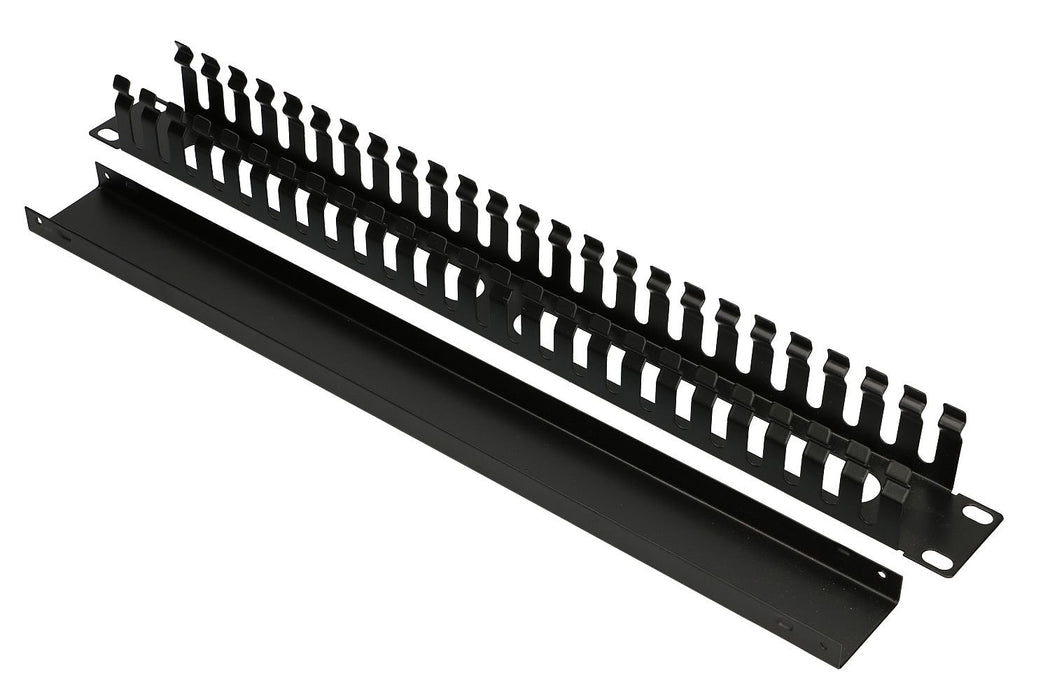 EAN 5902560369700 - Extralink CABLE MANAGER WITH METAL COVER Panel de gestión de cables Negro imagen 3