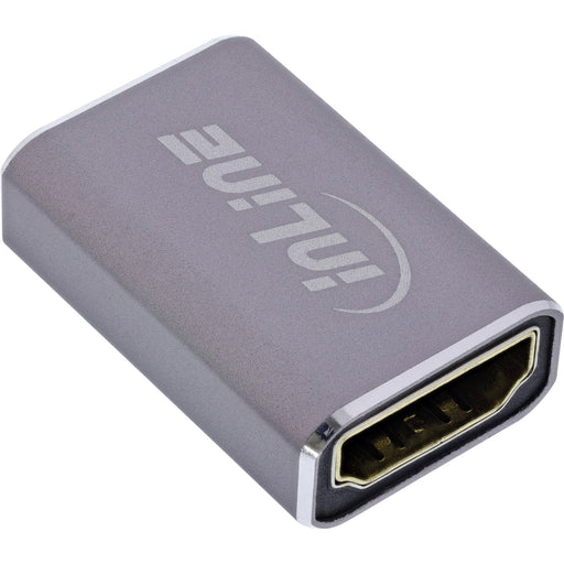 EAN 4043718338184 - InLine 17991A cambiador de género para cable HDMI A Gris imagen 1