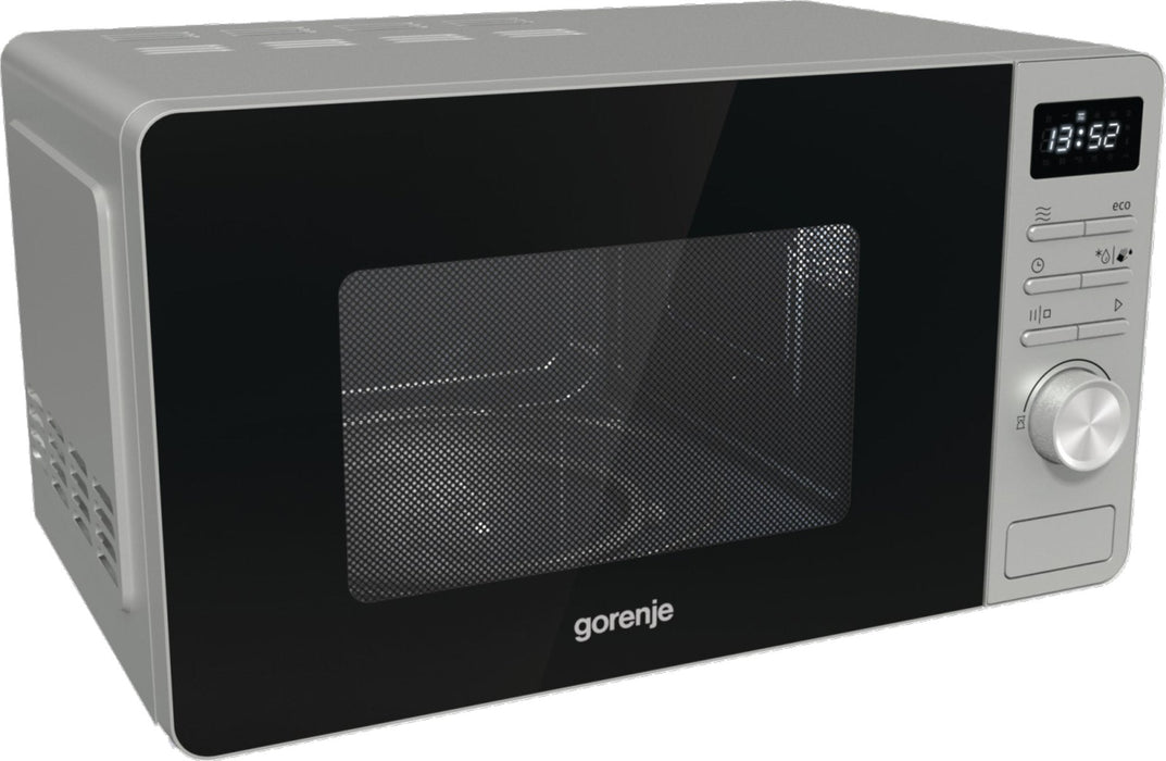 Microondas Gorenje Mo20a3x  20 L, 800 W, Botones, Giratorio, Acero Inoxidable