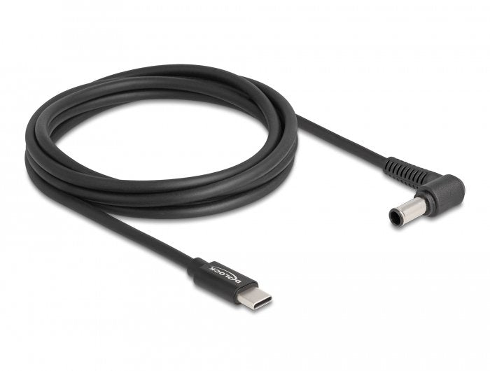 Delock Notebook Ladecable Usb Type-C Stecker Zu Sony 6,0 X 4,3 Mm Stecker