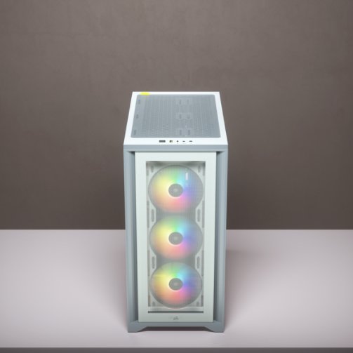 EAN 0840006626657 - Corsair iCUE 4000X RGB Midi Tower Blanco imagen 7