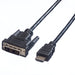 EAN 7611990176519 - VALUE 11995516 1,5 m DVI-D HDMI tipo A (Estándar) Negro imagen 1