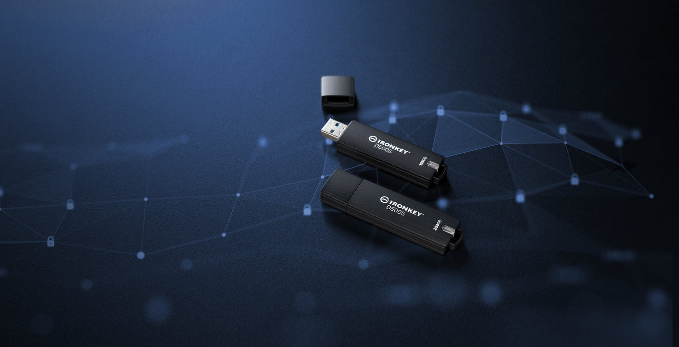 EAN 0740617334715 - Kingston Technology IronKey D500S unidad flash USB USB tipo A 3.2 Gen 1 (3.1 Gen 1) Negro imagen 10