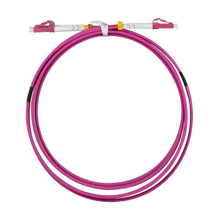Logilink Steel Armored Fiber Patch Cord Om4, Duplex Lc Upc - Lc Upc, 5.0 M