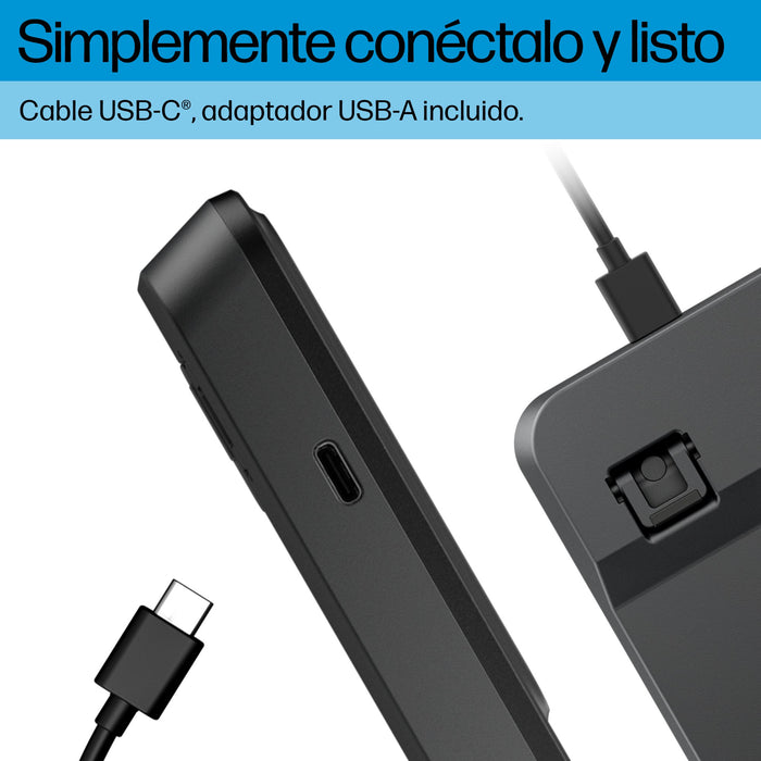 EAN 0197192768877 - HP 405 Backlit Wired Keyboard teclado Oficina USB Negro imagen 5