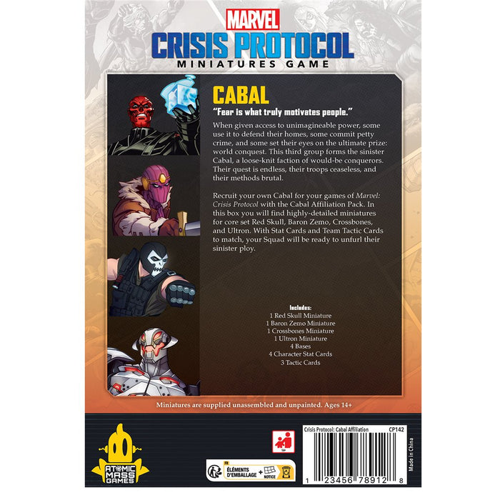 EAN 0841333122652 - Asmodee CP142 juego de tablero MCP: Cabal Affiliation Pack 90 min Juego de mesa Interpretación de roles imagen 4