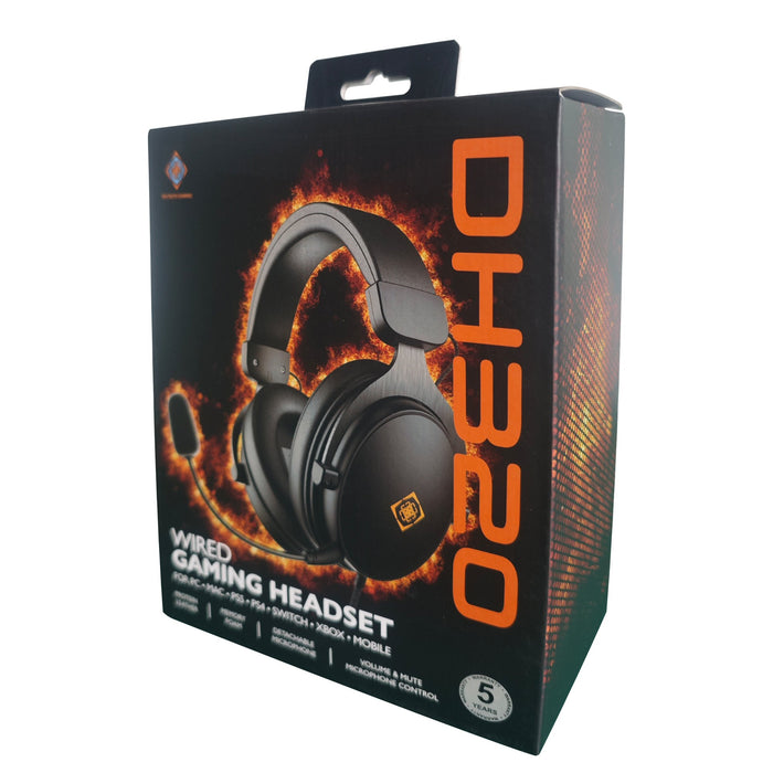 EAN 7333048070241 - Deltaco Gaming GAM-190 auricular y casco Auriculares Alámbrico Diadema Juego Negro imagen 9