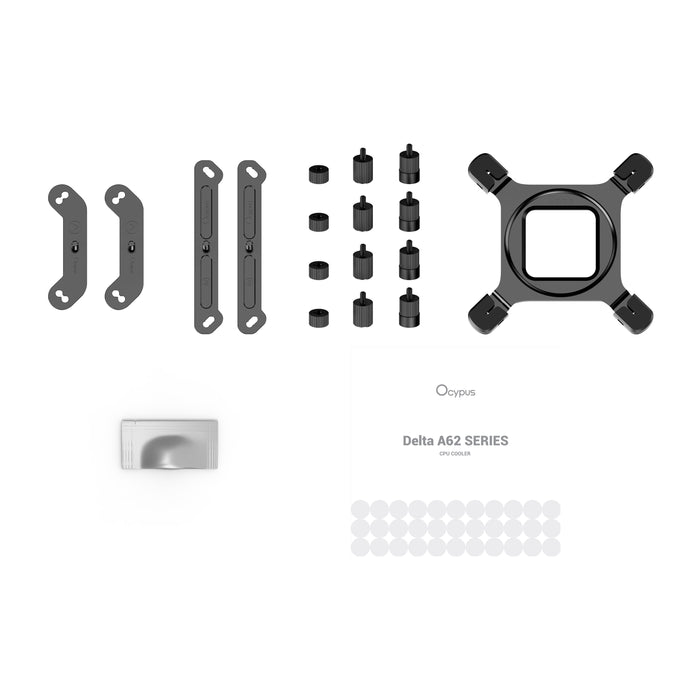 Refrigeracion Cpu Ocypus Delta A62 Argb (Negro, 120 Mm) Delta-A62-Bk2nawn00x-Gl