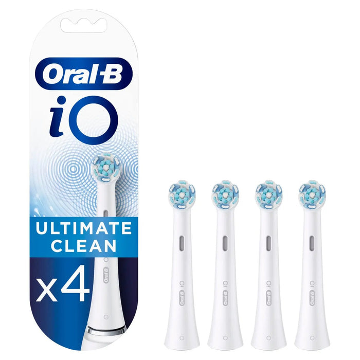 Braun Oral-B Io Aufsteckbürsten Ultimative Reinigung 4 Piezas, Blanco