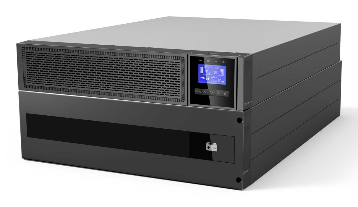 Levelone Usv Online Iot 10kva 10000w Volta Negro