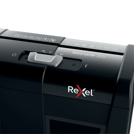 EAN 5028252615259 - Rexel Secure S5 triturador de papel Corte en tiras 68 dB Negro imagen 6