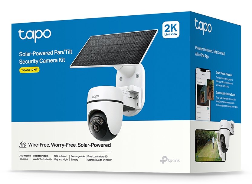 Tp-Link Tapo C610 Kit Bombilla Cámara De Seguridad Ip Exterior 2304 X 1296 Pixeles Techo/Pared/Poste