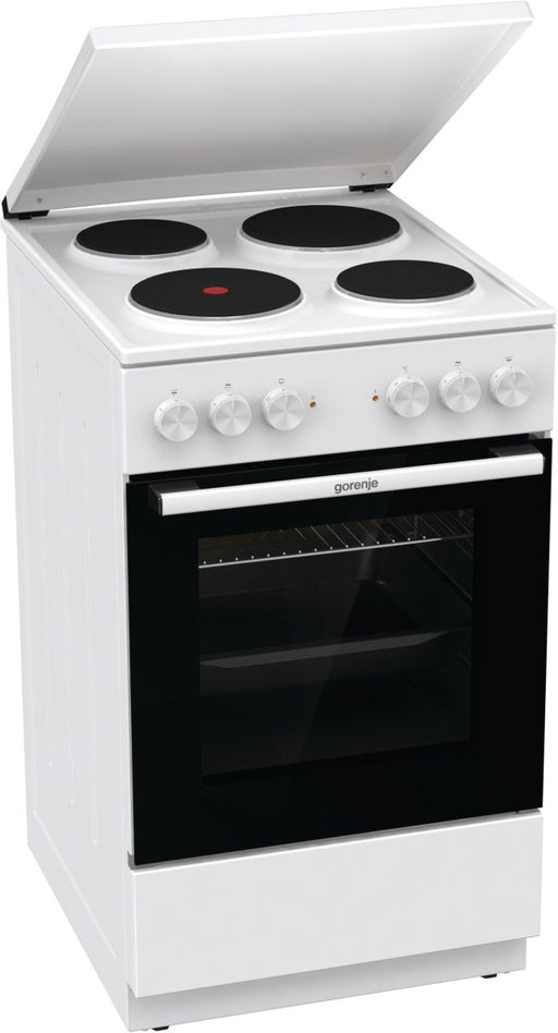 EAN 3838782748783 - Gorenje GE5A23WH Cocina independiente Eléctrico Hornillo eléctrico / Placa eléctrica Blanco imagen 2