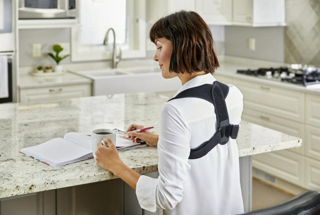 Futuro Corrector De Postura - Ajustable (71.1 - 121.9cm) - Transpirable - Negro