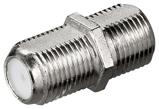 EAN 4040849113727 - Goobay 11372 cambiador de género para cable F Plata imagen 1