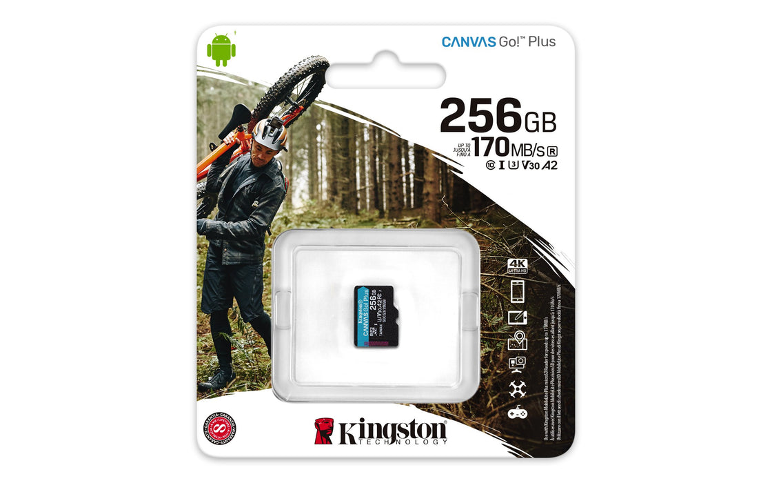 EAN 740617301311 - Kingston Technology Canvas Go! Plus MicroSD UHS-I Clase 10 imagen 3