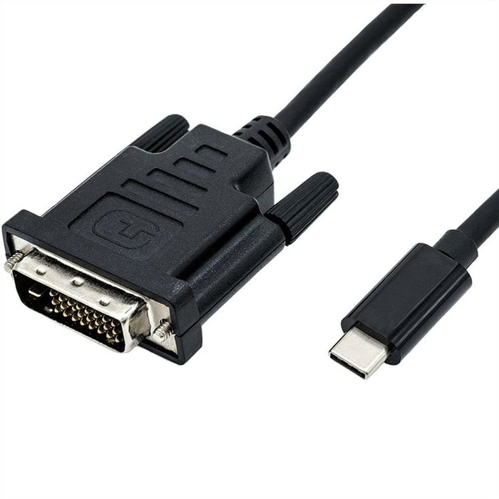 Roline Usb Typ C - Dvi Adaptercable, St St, 2 M