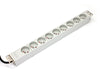 EAN 5907772590478 - Digitus A-19-STRIP-3-IMP unidad de distribución de energía (PDU) 9 salidas AC 1U Blanco imagen 1