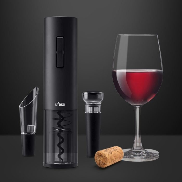 EAN 8422160054709 - Ufesa 73205470 sacacorchos Abridor de vino eléctrico Negro imagen 3