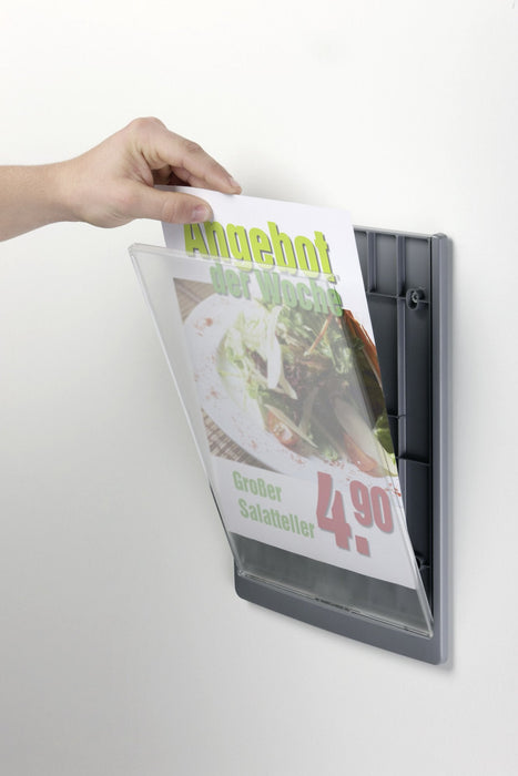 Durable Click Sign - Soporte Para Etiqueta - Fijación De Puerta