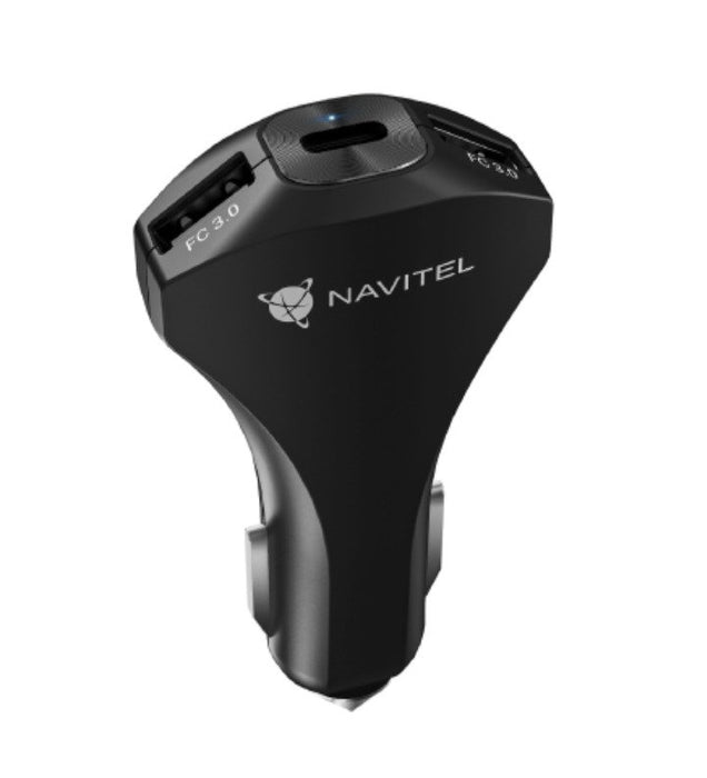 EAN 8594181744577 - Navitel Smartphone, Tableta, Universal Negro Encendedor de cigarrillos Carga rápida Auto imagen 1