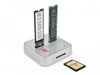 EAN 4043619641383 - DeLOCK 64138 base de conexión para disco duro Plata imagen 3