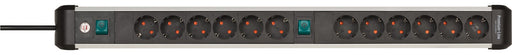 EAN 4007123677429 - Brennenstuhl 1391030200 base múltiple 3 m 12 salidas AC Interior Negro, Plata imagen 1