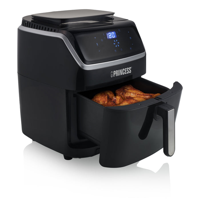 EAN 8713016098412 - Princess 182080 Sencillo 6,5 L Independiente 1700 W Freidora de aire caliente Negro imagen 7