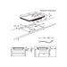 EAN 7332543591268 - Electrolux EIV734 Negro Integrado 68 cm Con placa de inducción 4 zona(s) imagen 2