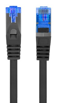 EAN 5901969424843 - Lanberg PCF6A-10CC cable de red Negro 2 m Cat6a S/FTP (S-STP) imagen 2