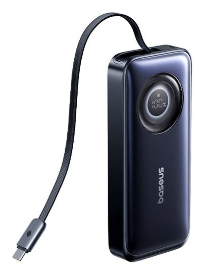Enercore Cr11 Power Bank With Retractable Cable 20000mah 67w Cosmic Black